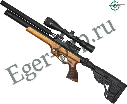 Пневматическая винтовка Jager SP Карабин 292 мм (5.5 мм, складной приклад, МСП, прямоток)